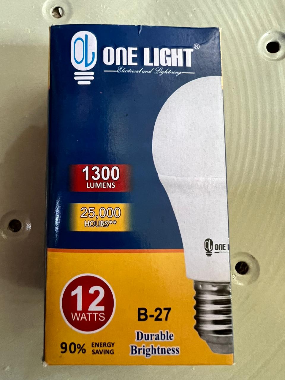 one light led 12 watt blub